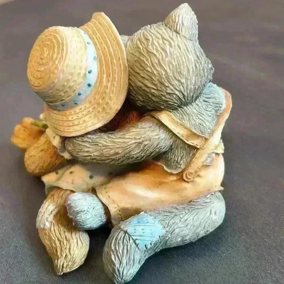 Vintage  Adorable Calico Kittens 1993 - Picture 3 of 8